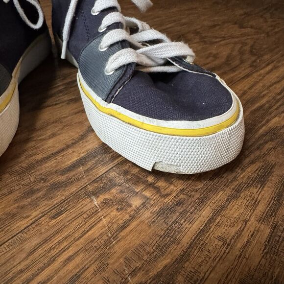 Polo Ralph Lauren Cantor Low Canvas Shoe Men's Size 11.5D Blue - Picture 8 of 13